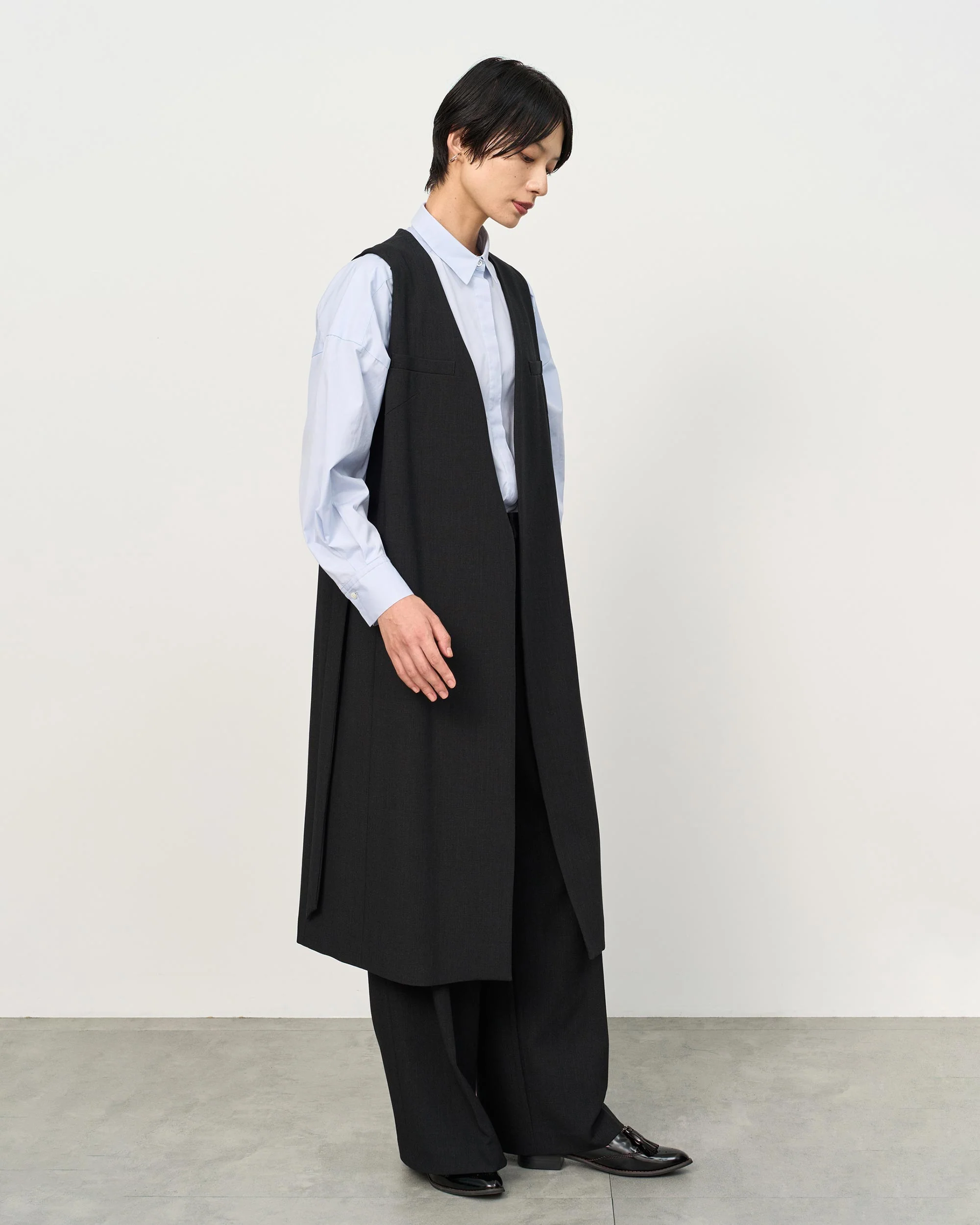 ウールライクロングジレ - Image 25