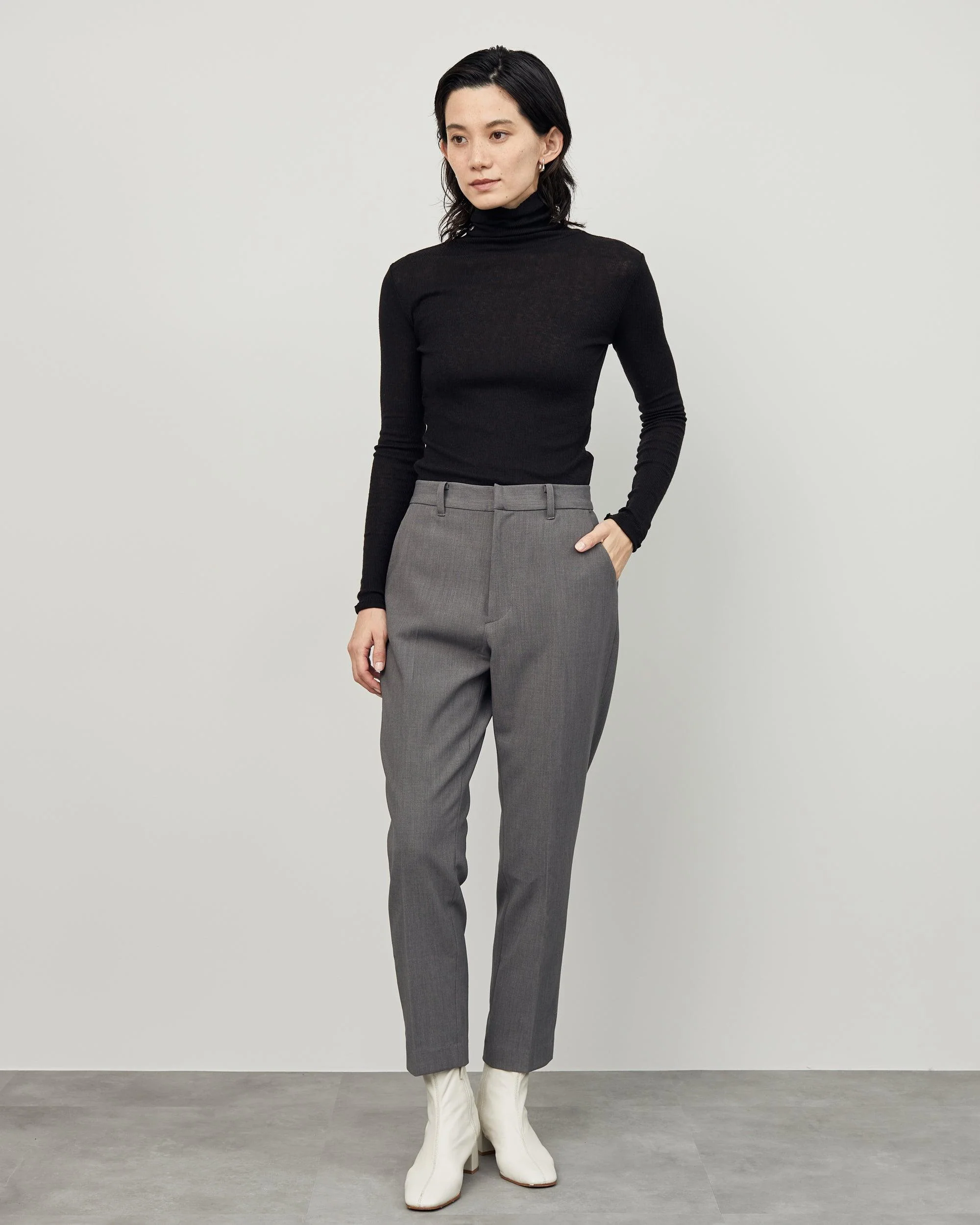 ウールライクセンタープレスパンツ - Image 7