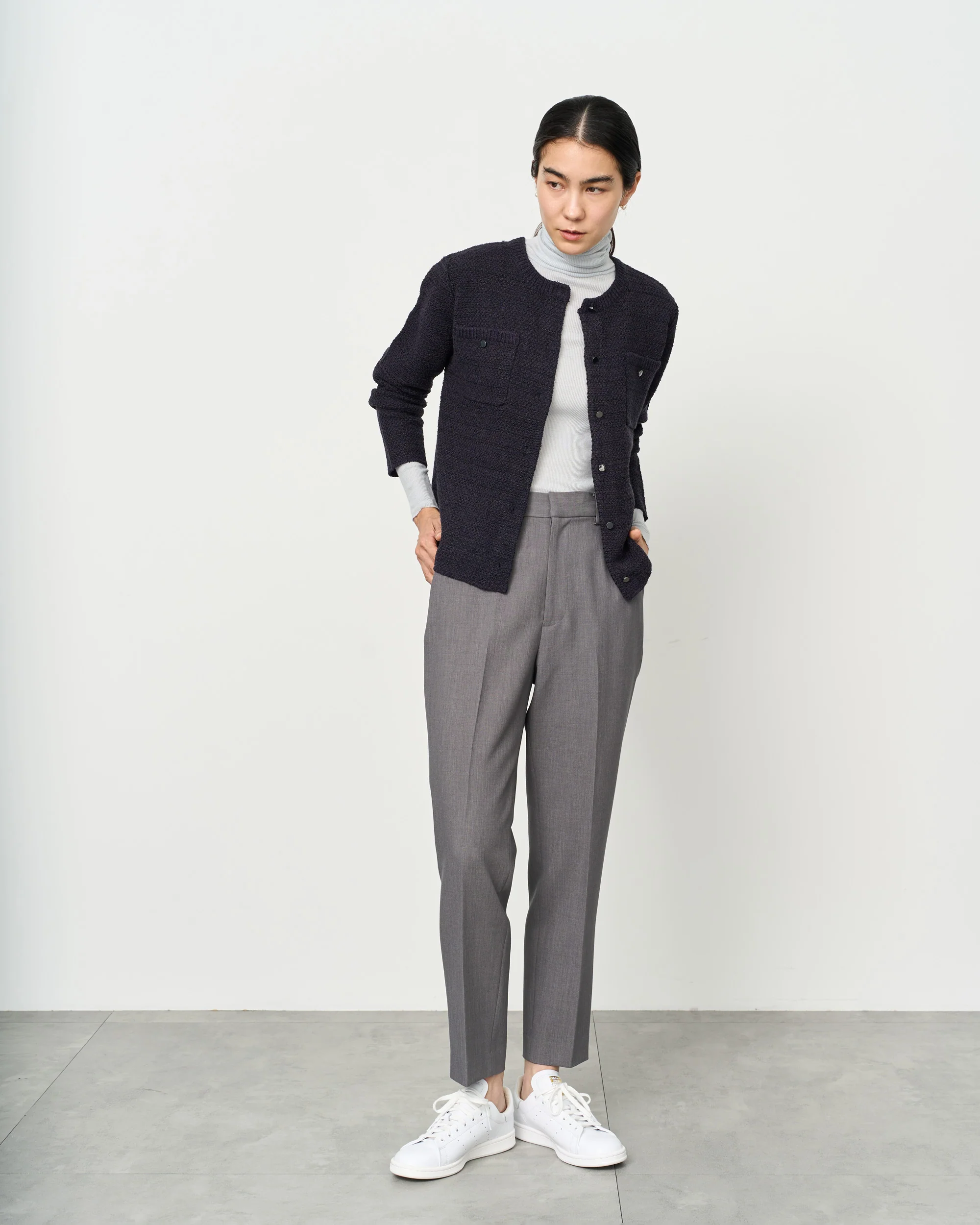 ウールライクセンタープレスパンツ - Image 8