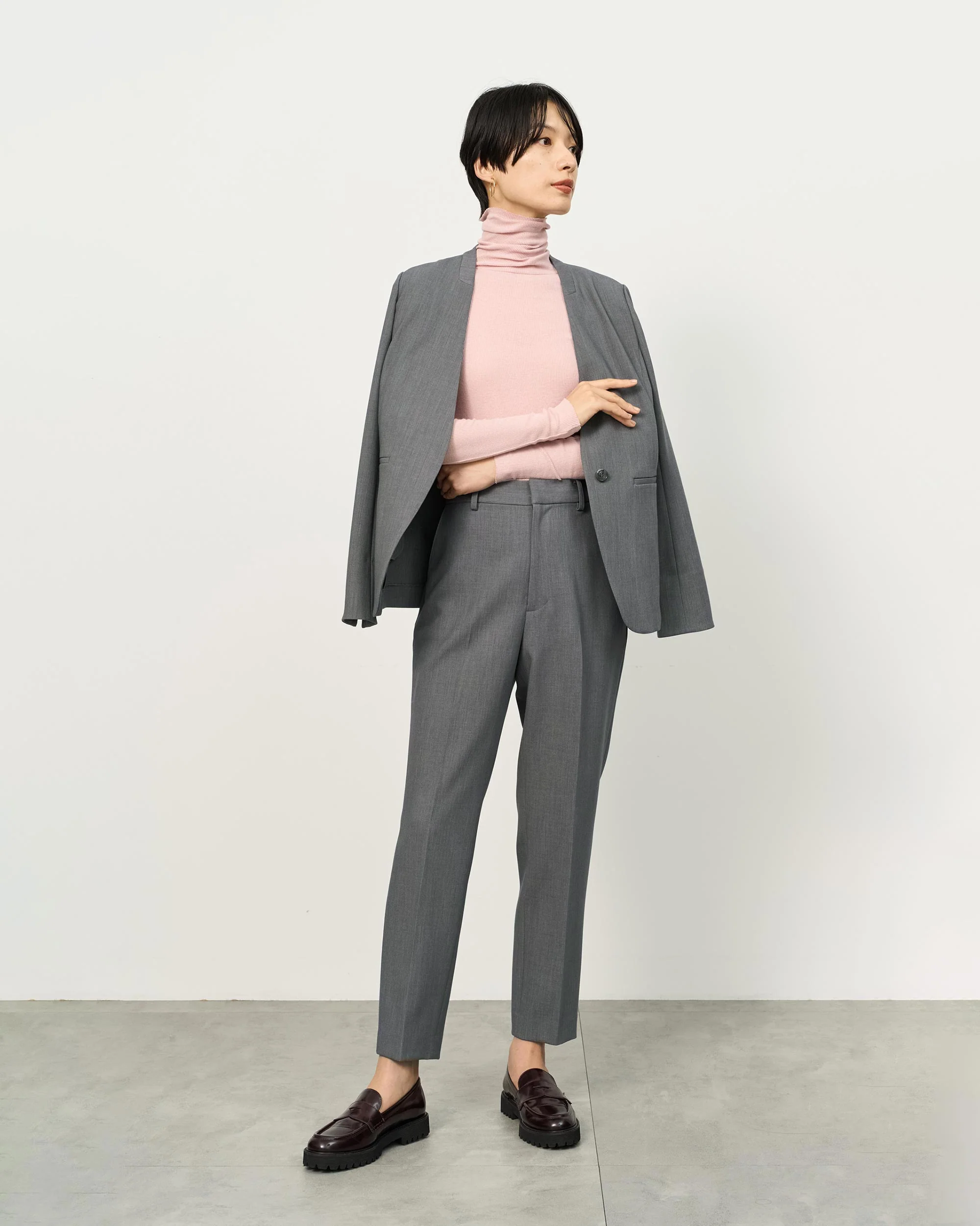 ウールライクセンタープレスパンツ - Image 9